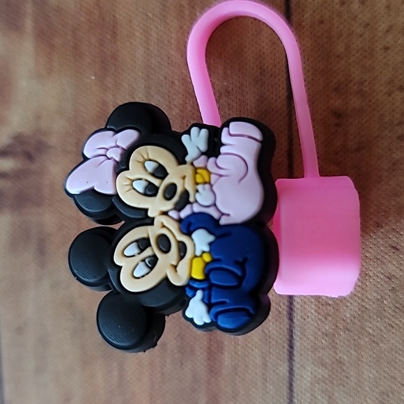 Queen2KeepUp Boutique Other - Baby Boy and Girl Mouse Silicone 10mm/0.4 in Straw Topper Cap Accessory